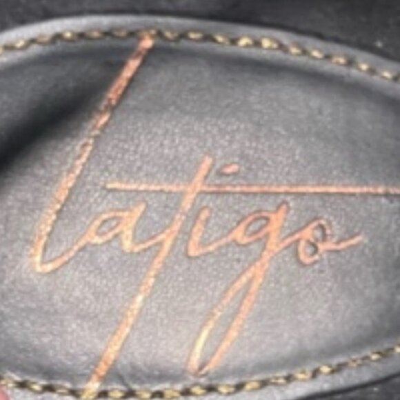 Anthropologie Latigo Lauren Platform Wedge Sandal Size 7.5 - Picture 2 of 10